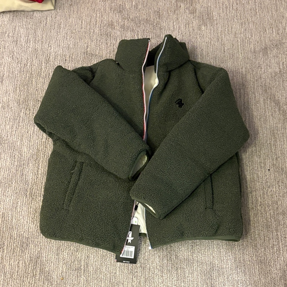 Men's Dark Green Puffer Jacket